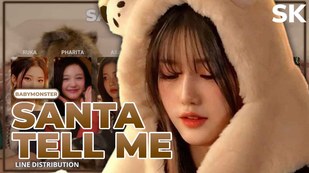 [AI COVER]How Would BABYMONSTER sing Santa Tell Me by Ariana Grande (LINE DISTRIBUTION)