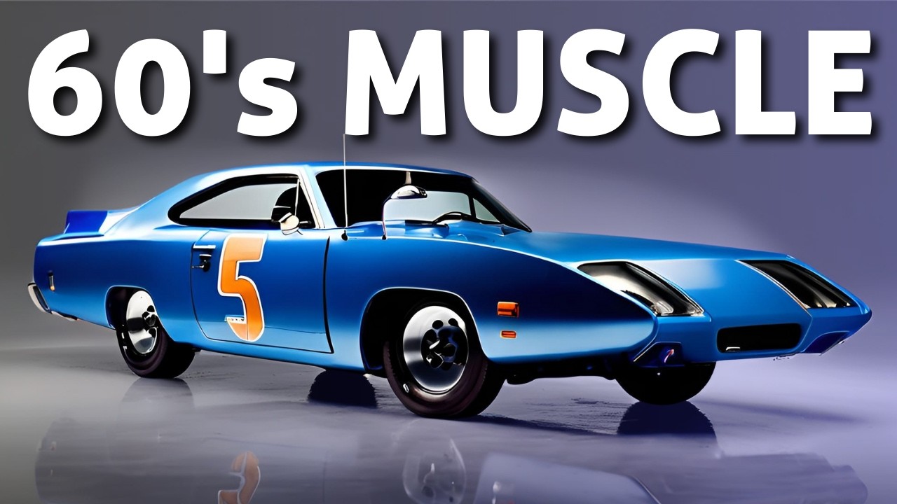 10 Best 1960s Muscle Cars in AMERICAN HISTORY!