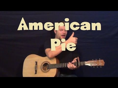 american-pie-(don-mclean)-easy-guitar-lesson-strum-chords-how-to-play-tutorial