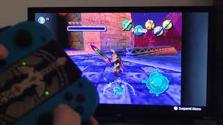 Legend of Zelda Majora's mask Switch (N64 emulator) : Great Fairy Sword charged spin attack Legend of Zelda Majora's mask Switch (N64 emulator) : Great Fairy Sword charged spin attack