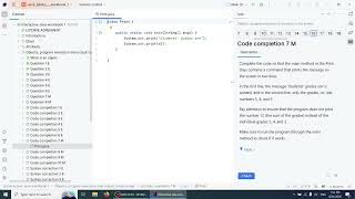 4.3 Code completion tasks
