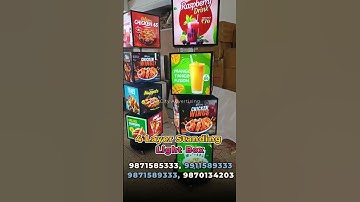 4 Sided Rotating Light Box | #lightbox #promotion