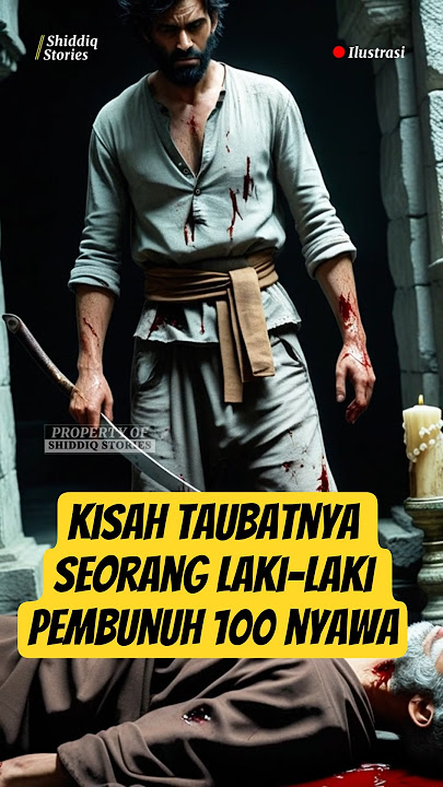 Kisah Taubatnya Seorang Pembunuh 100 Nyawa 😢 #kisahislami #shorts