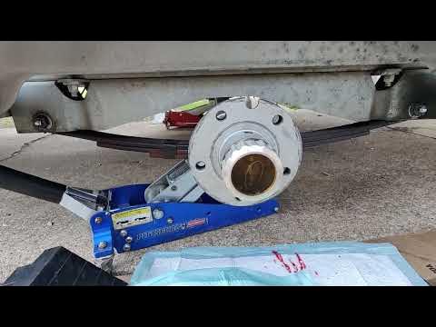 Servicing oil filled hubs. EZ-Loader Reliable brand hubs. - YouTube
