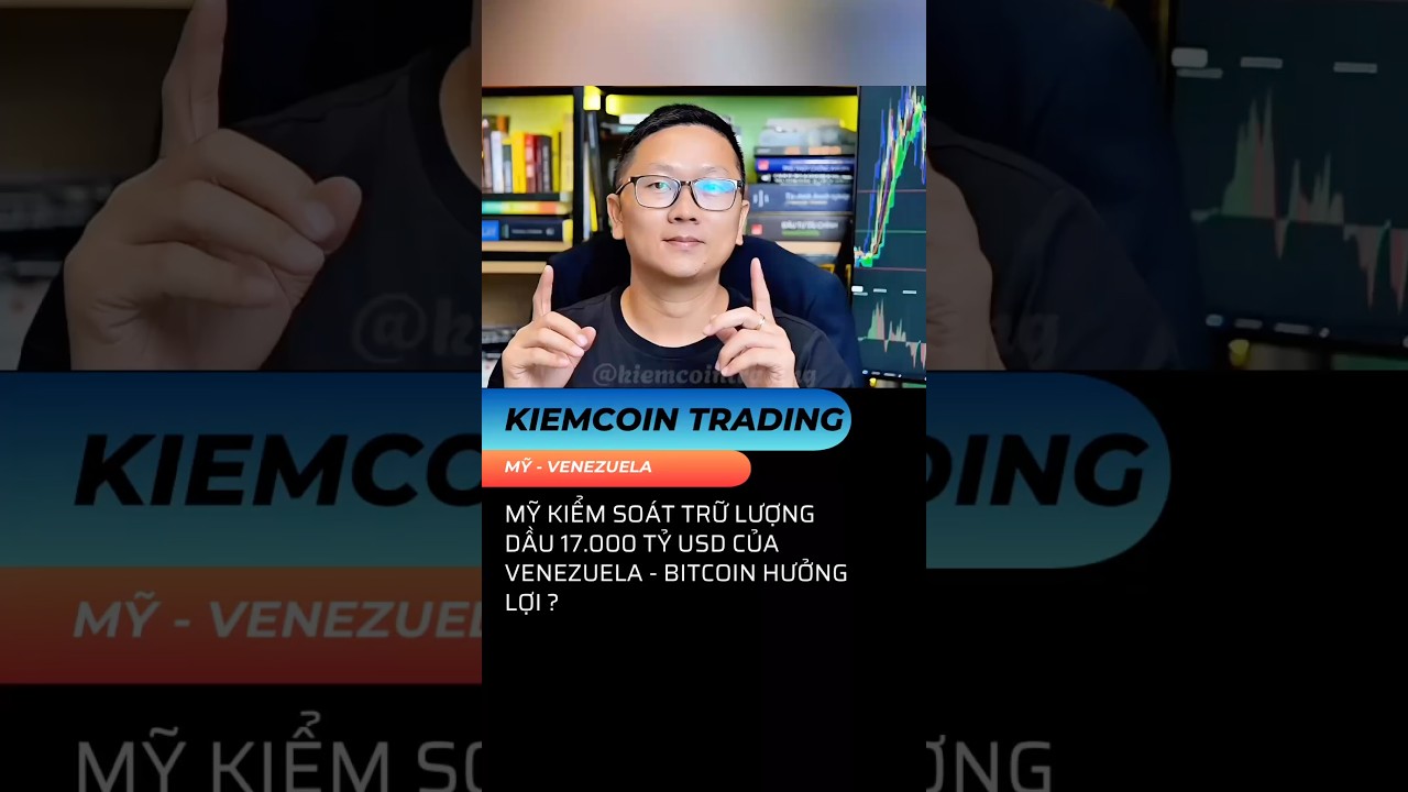 Mỹ kiểm soát trữ lượng dầu lớn nhất thế giới 👉 giá dầu sập. Nhưng Bitcoin lại tăng mạnh.