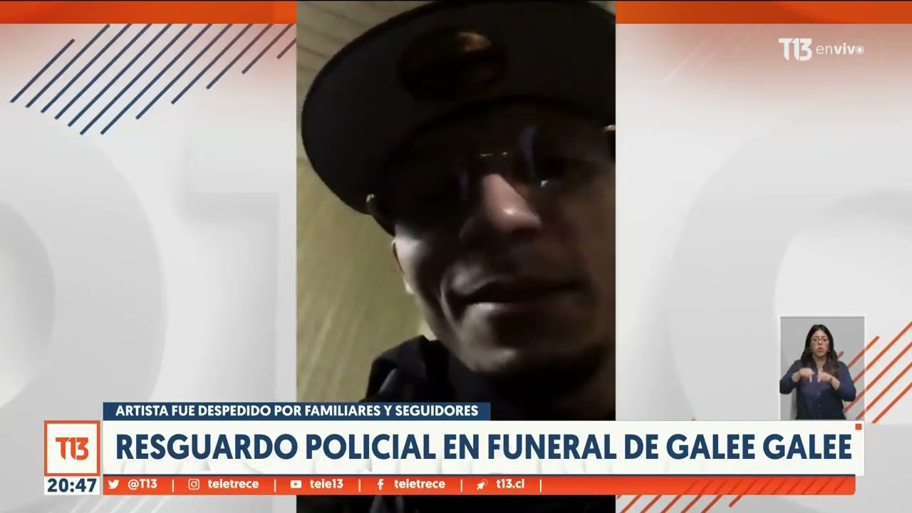 Realizan funeral de Galee Galee con resguardo policial