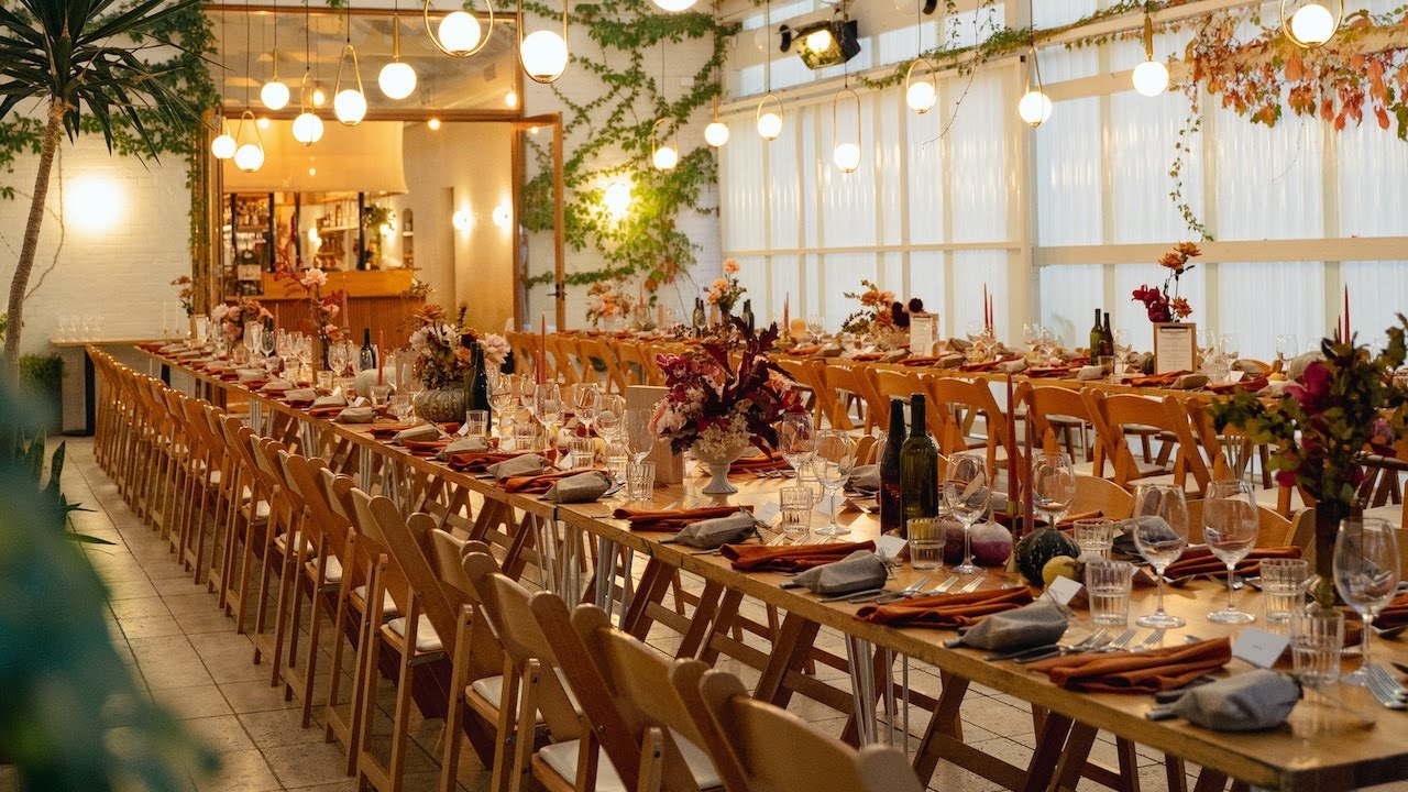 Functions in our Winwood Garden & Pavilion, at Bloom Cafe in Adelaide