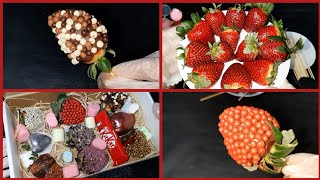 _ فراولة مغلفة بالشوكولاتة بلمسة راقية و أنيقة لكل مناسباتStrawberry With Chocolate