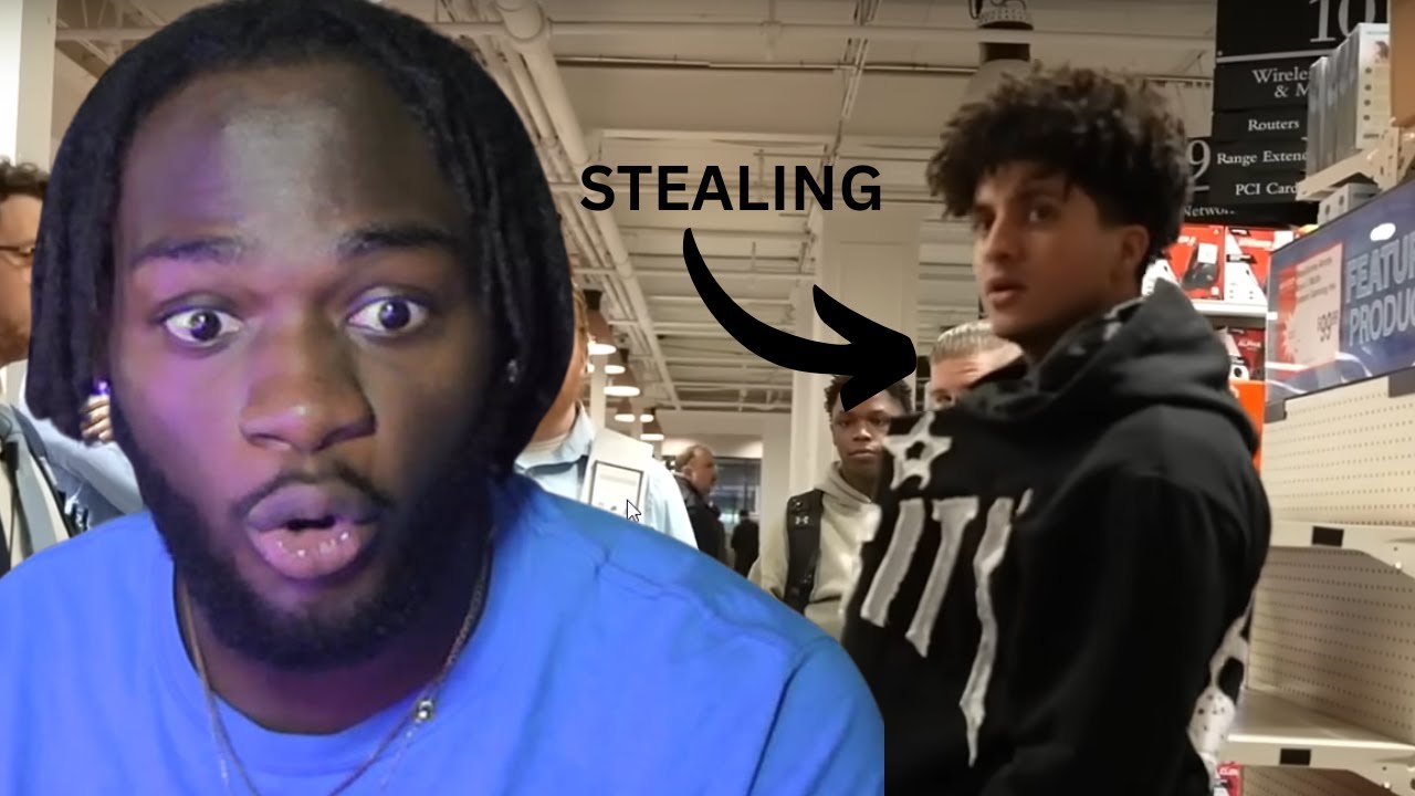 BRO GOT CAUGHT STEALING - YouTube