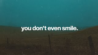 you don't even smile. // ambient playlist