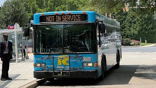 Montgomery County Transit RideOn: 2009 Gillig Advantage LF40 #5747 on route 49