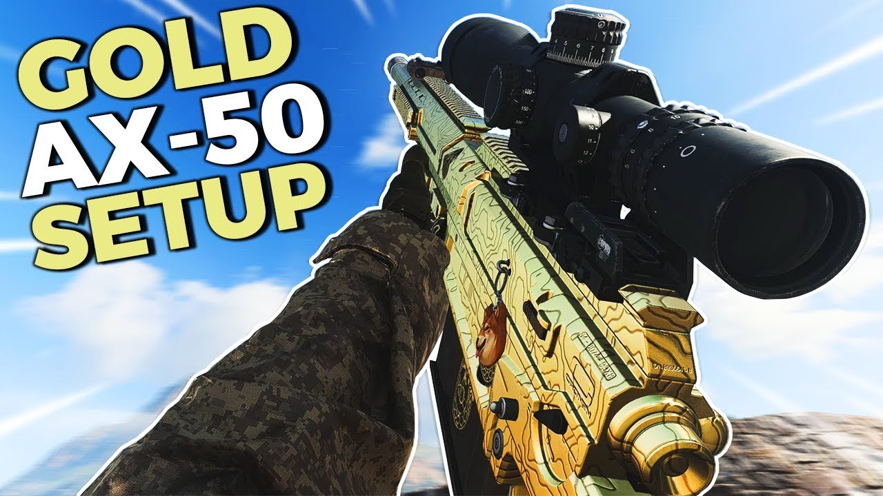 Modern Warfare Unlocking Golden Ax 50 Best Ax 50 Class Setup Gameplay Youtube