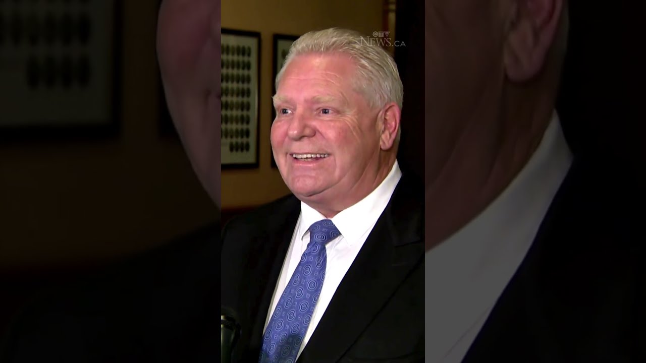 Ontario Premier Doug Ford Uninjured In Highway 401 Collision