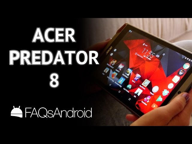 Acer Predator 8: análisis de una tablet android para gamers 