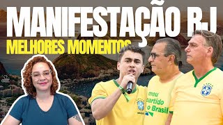 Bolsonaro em Copacabana + Chororô da mídia