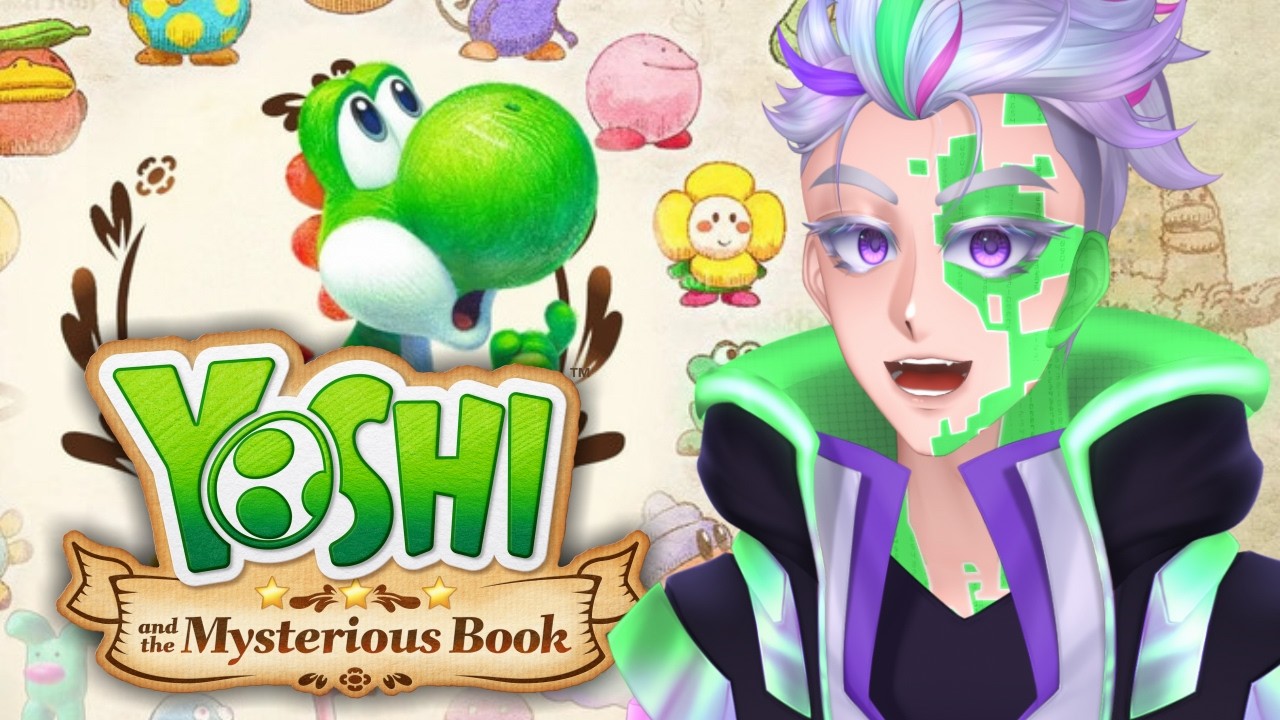 YOSHI AND THE MYSTERIOUS BOOK】 Happy Pride Month, Mr E