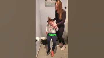How my Daughter goes to the bathroom #shorts #trending #love #family #mom #shortvideo #youtubeshorts