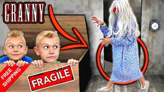 Mailed Myself To Grannys House In ReAl LiFe!