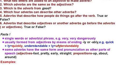 ADVERBS ENG.B6.3.6.1.A5 BY CHT with exercises on www.sibalearningzone.com