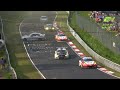 24h Nürburgring Crash BMW #147 und Porsche #31