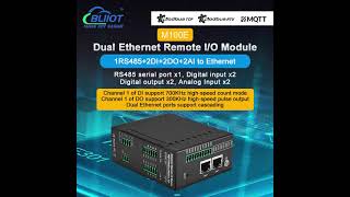 M100E  industrial remote Ethernet IO module