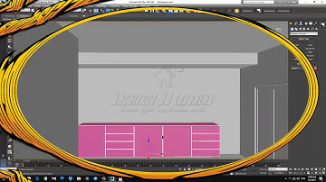3dsmax tutorial: modeling kitchen cabinet