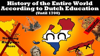 Literally ALL of History Until 1700 (According to Dutch Education)