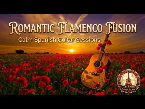 ​Crimson Sunset - Calming Flamenco Guitar & Ambient Music for Deep Relaxation