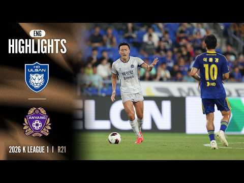[Full ENG] 2026 K LEAGUE 1 I R21 I Ulsan vs Anyang I 15-Min Extended Highlights