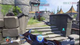 Overwatch:Genji Widowmaker Deflect