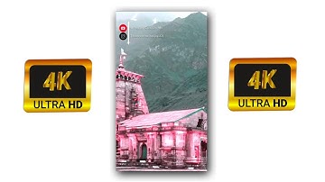 🌼 Mahadev 4k status 🕉️|| 🚩 Kedarnath Full Screen WhatsApp status || Mahakal status video 🕉️