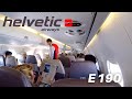 HELVETIC AIRWAYS EMBRAER 190 (ECONOMY) | Nice - Zurich