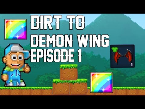 pixel-worlds-|-dirt-to-demon-wing-!!!-episode-1-!!!-making-magic-stuff