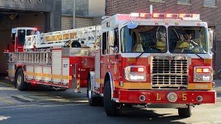 ⁴ᴷ*** FIRST VIDEO *** Of Philadelphia Fire Department Department ** BRAND NEW ** Ladder 5 Responding