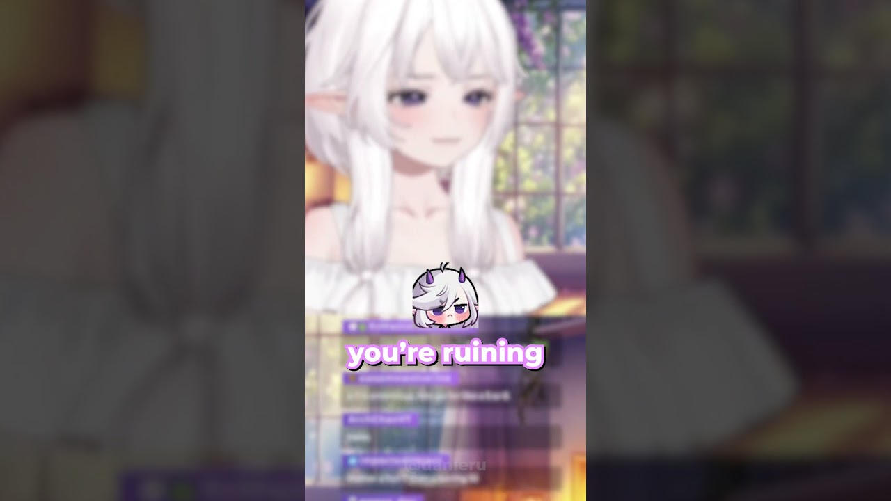 Powdur's little motivational speech 🤣🤣🤣 #shorts #vtuber #anime