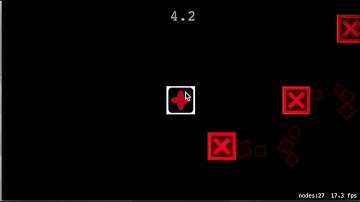 Player-enemy collision with enemy shake