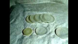 Tupperware 8 Lids ONLY Lids Used