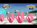 Flamigo, the Synchronize Pokémon, will make its Pokémon GO debut!