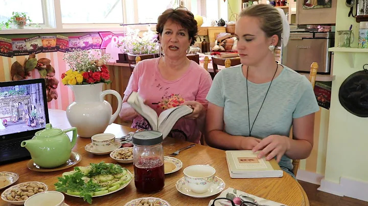 Tea with Daniel Webster, Rebekah Parker, and Willi...