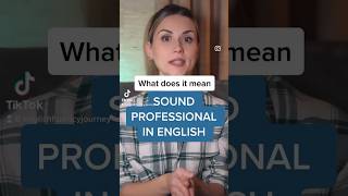 Speak Professional English