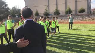 Bakan Yardımcımız Akif Özkaldı’nın Futbol Okulumuzu Ziyareti