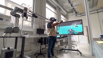 Controlling a Universal Robots from Virtual Reality