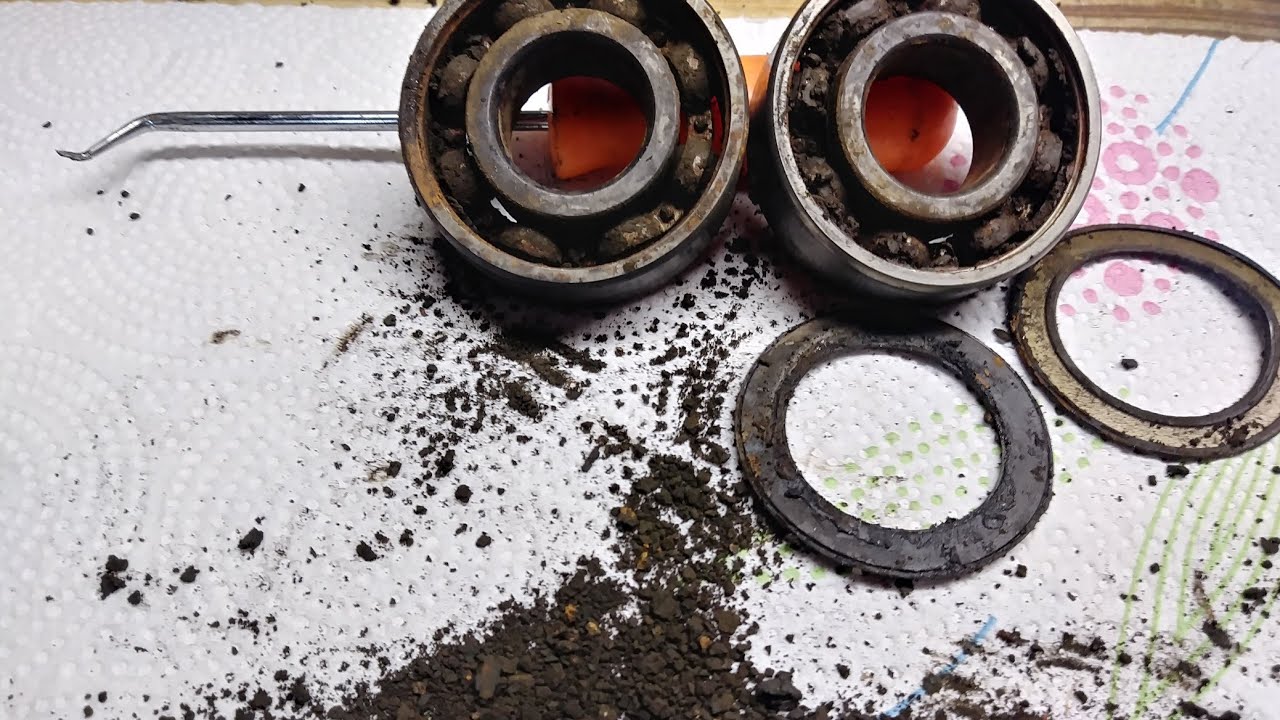 Toasted rear wheel bearings on KTM YouTube