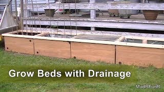 Grow Beds With Drainage - Water Your Plants From the Bottom