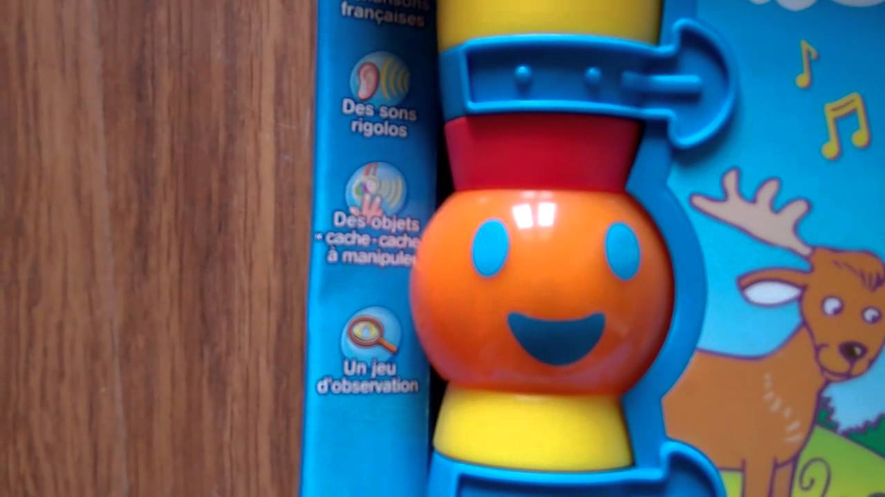 Vtech Mon super livre enchanté Bleu