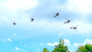 Crazy helicopter air show like you've never seen before 🚁 Patrulla ASPA 🇪🇸