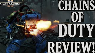 NEW HEROIC CHAINS OF DUTY HEAVY BOLTER REVIEW!!  #spacemarine2 #warhammer40k