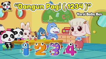 Bangun Pagi (1 2 3 4) ♫ Sungguh senang amat seneng ❤ Lagu anak Indonesia❤ Kartun BabyBus