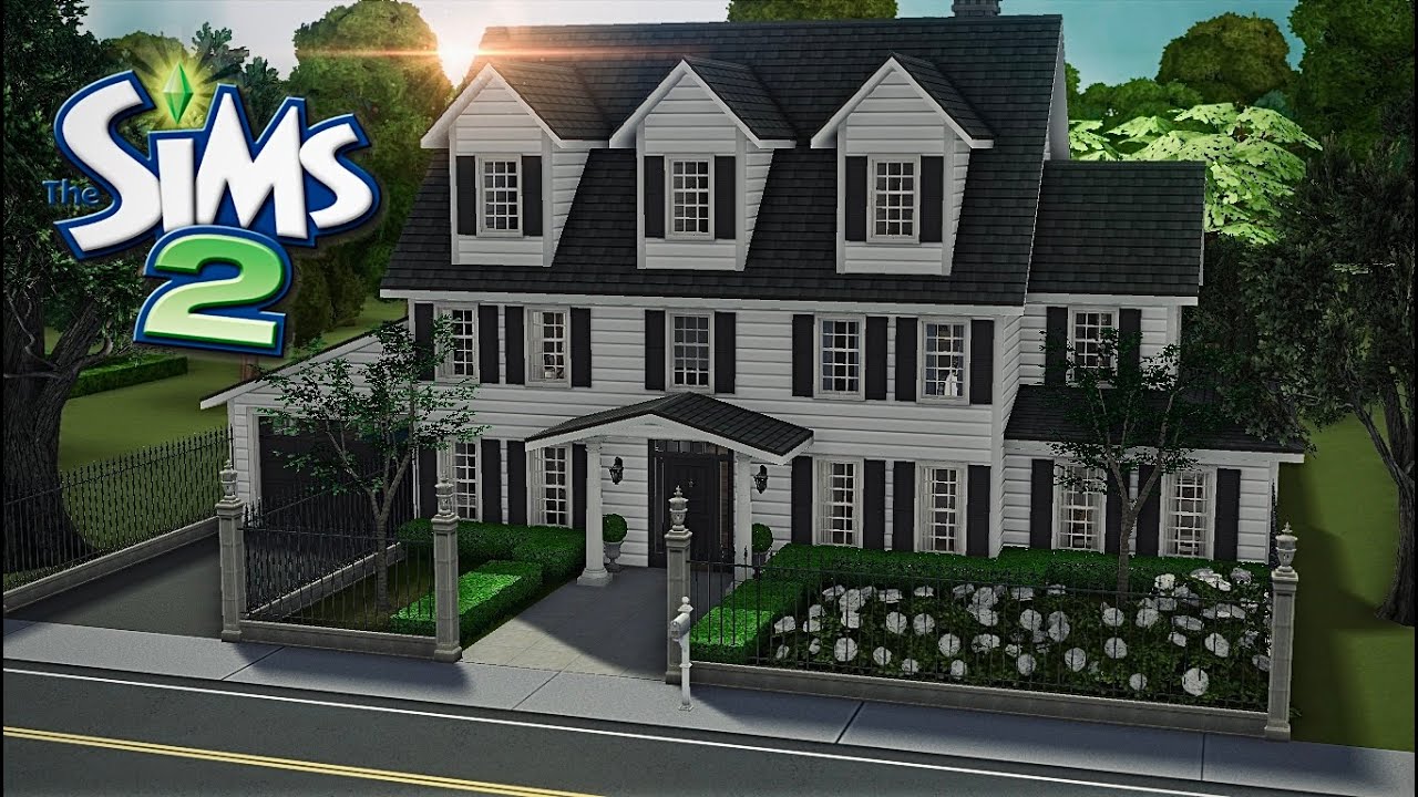 Big American Family House | The Sims 2 Speed Build I Custom Content