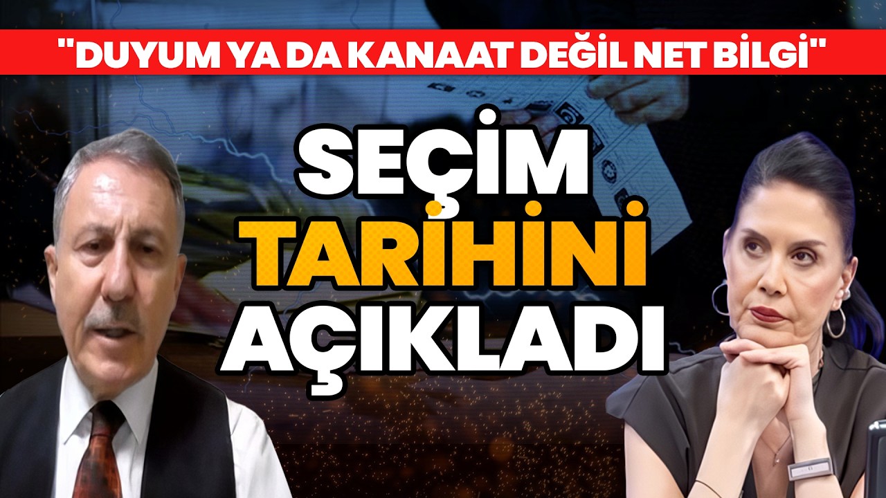 Seçim tarihini 'net bilgi' diyerek açıkladı | Selçuk Özdağ